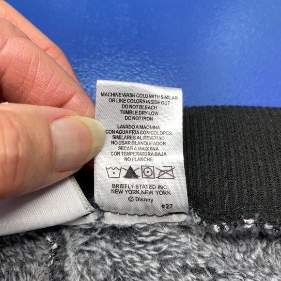 Women's Black and White Pajama Pants - Picture 10 of 14